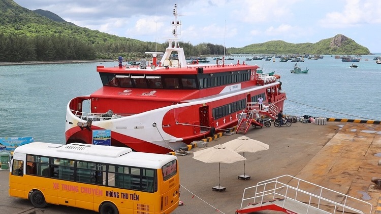 Côn Đảo Express 36 - Tàu cao tốc 2 thân kết nối Sóc Trăng và Côn Đảo